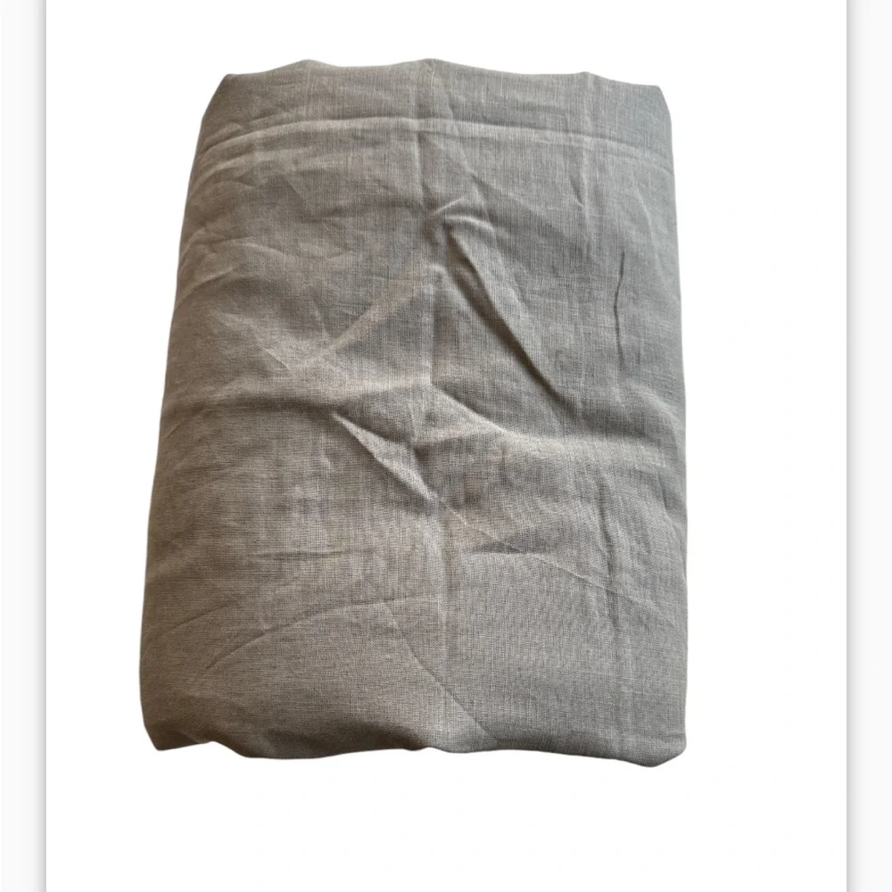 The Company Store Legends Hotel Premium Relaxed Linen Solid Duvet Cover Twin